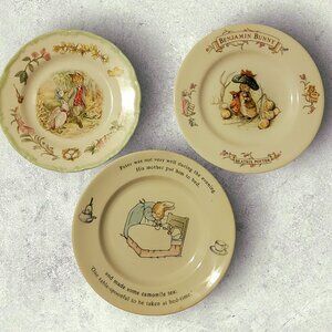 Wedgewood Peter Rabbit Vintage plate collection